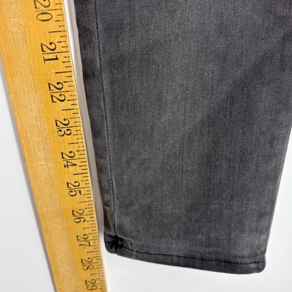 Lucky Brand Womens Size 30 Uni Fit 4 Skinny Ankle Jeans Charcoal Gray Denim - Picture 5 of 9